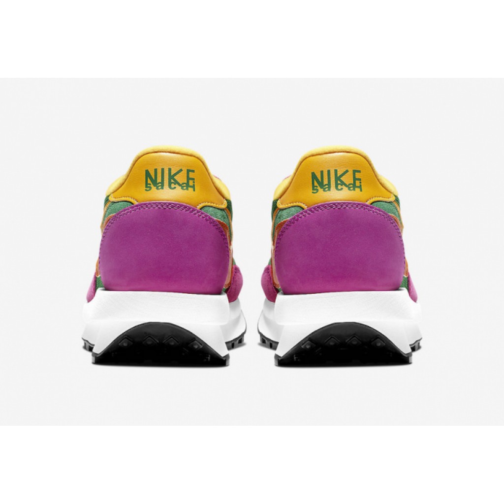 sacai x nike ldwaffle pine green